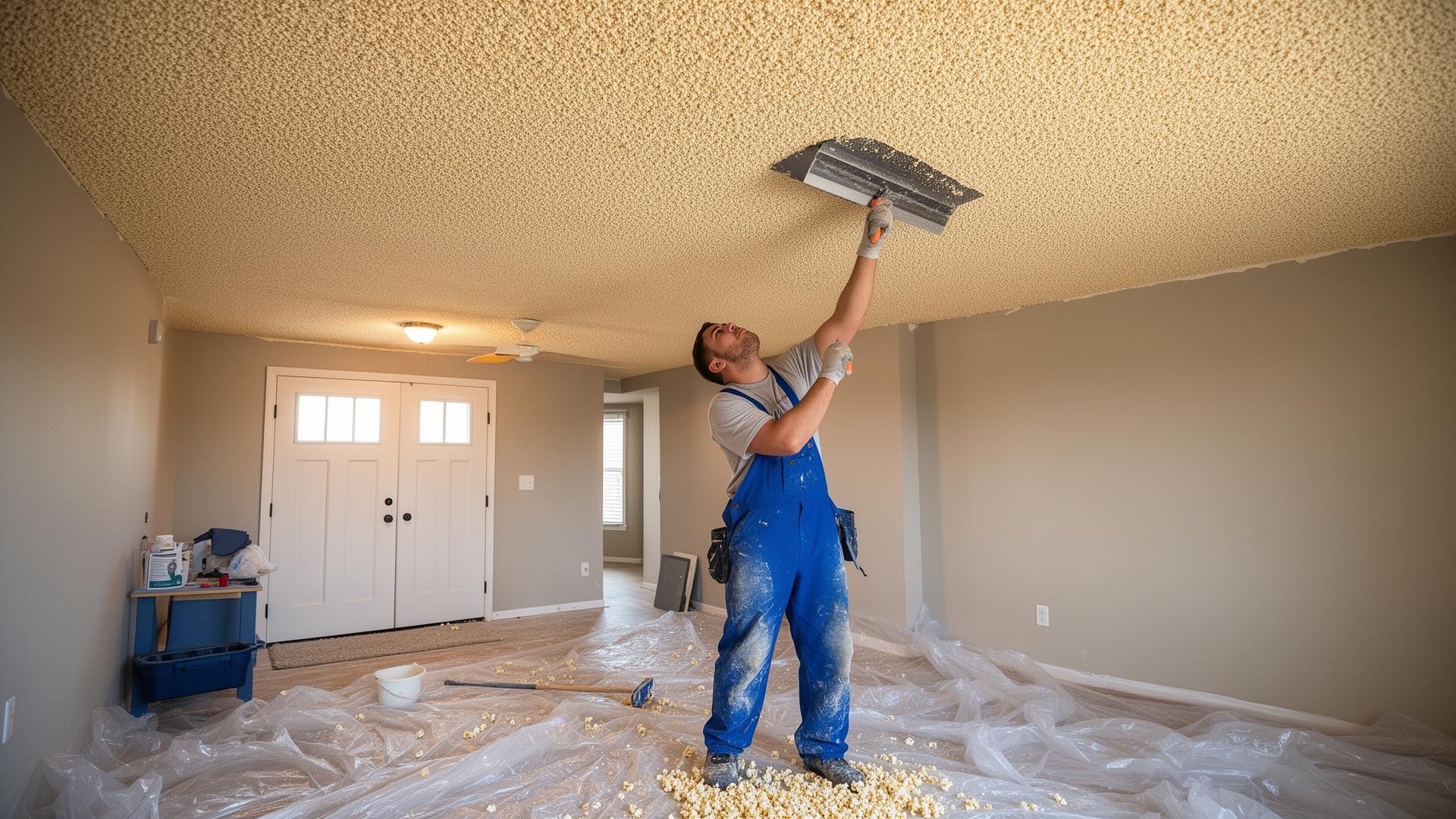 Popcorn Ceiling Removal services in Calgary