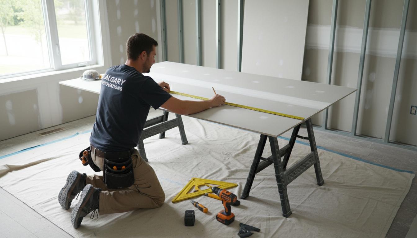 Drywall installation Calgary