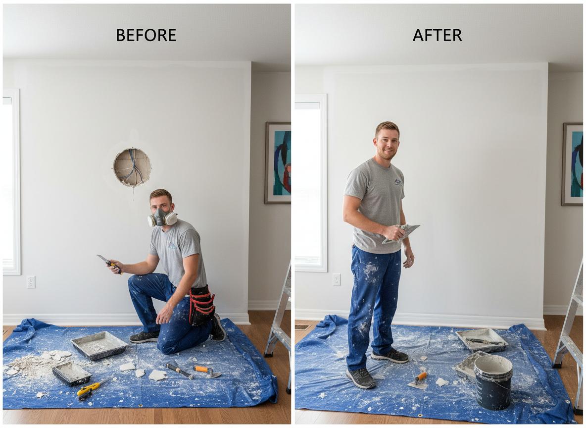 Drywall repair Calgary