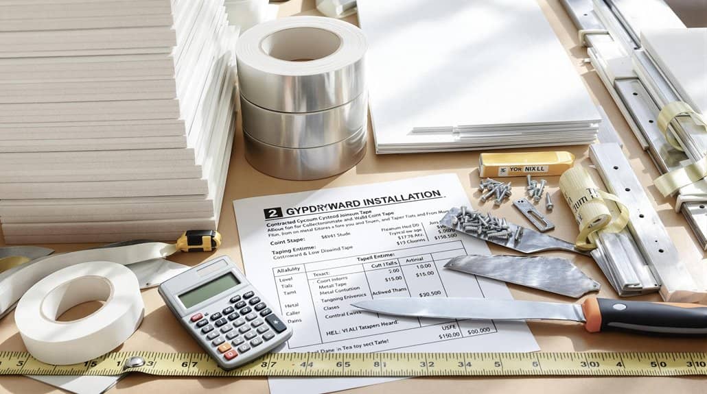 drywall installation cost analysis