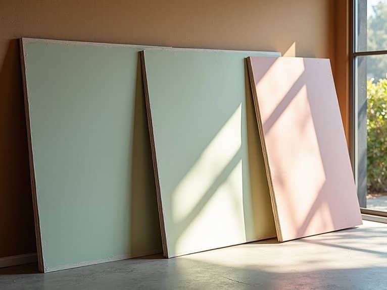 drywall types and selection