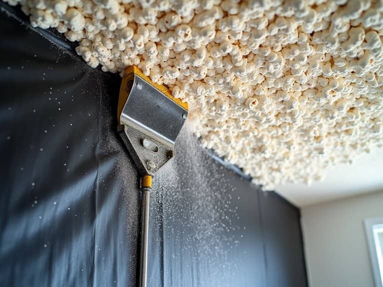 popcorn ceiling commonality explained